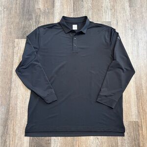 Callaway Black Long Sleeve Polo Shirt